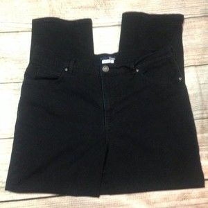 Black jeans by Basic Editions size 16 short